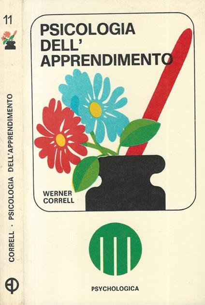 Psicologia dell'apprendimento - Werner Correll - copertina