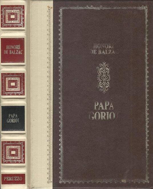 Papà Goriot - Honoré de Balzac - copertina