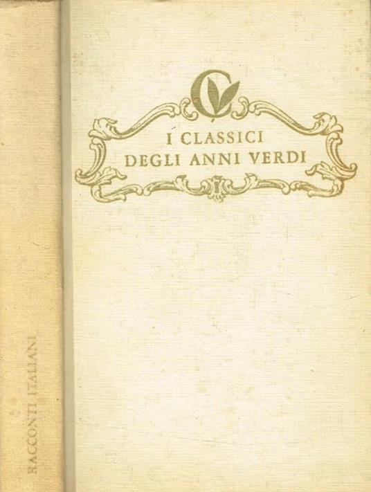 Racconti italiani - Giana Anguissola - copertina