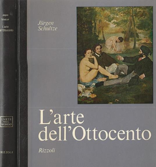 L' arte dell'Ottocento - Jurgen Schultze - copertina