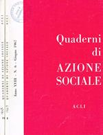 Quaderni di azione sociale. Rivista mensile anno XVIII n.6 7/8