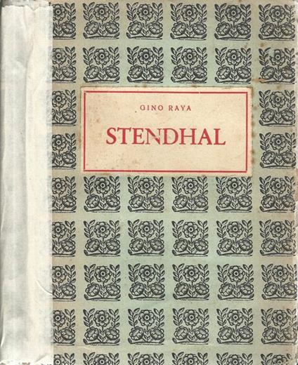 Stendhal - Gino Raya - copertina