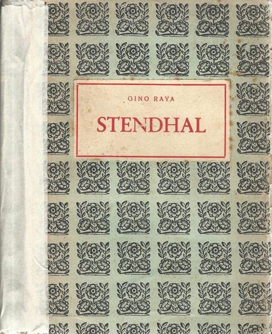 Stendhal - Gino Raya - copertina
