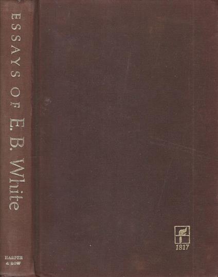 Essays of E.B. White - copertina