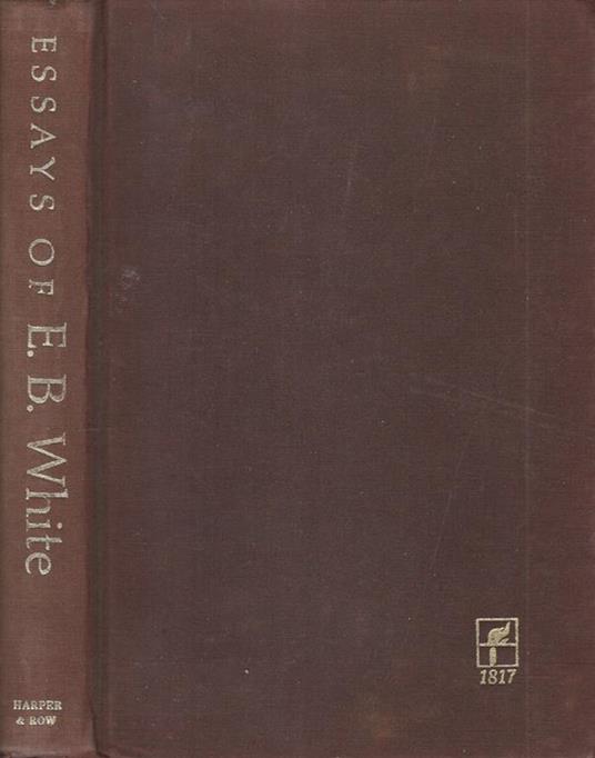 Essays of E.B. White - copertina
