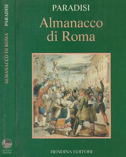 Almanacco di Roma - Donatella Paradisi - copertina