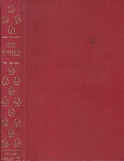 Don Pedro e il Diavolo - Edgar Maass - copertina