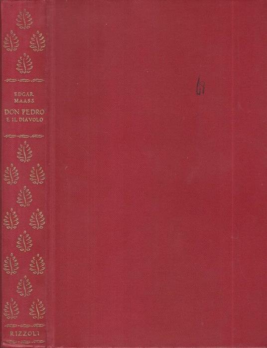 Don Pedro e il Diavolo - Edgar Maass - copertina