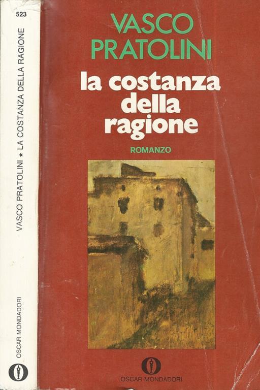 La costanza della ragione - Vasco Pratolini - copertina