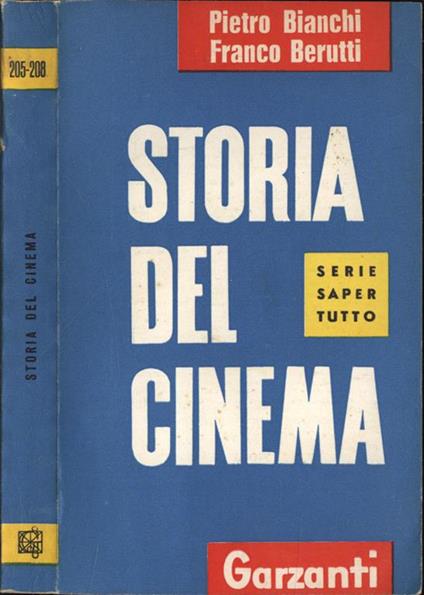 Storia del cinema - Pietro Bianchi - copertina