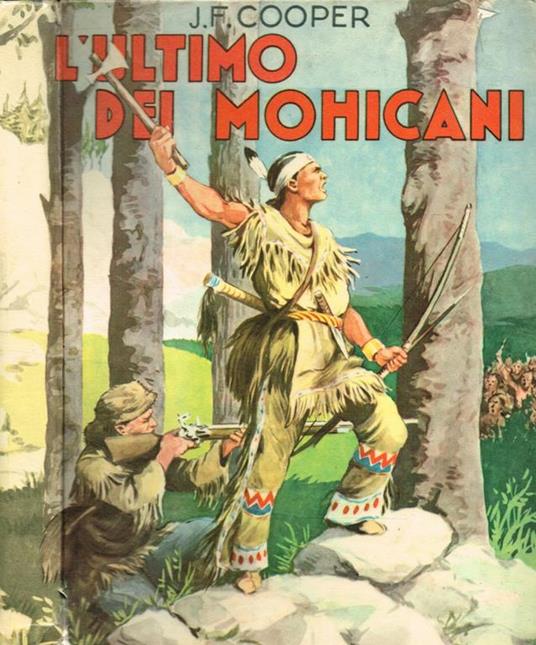 L' ultimo dei Mohicani - copertina