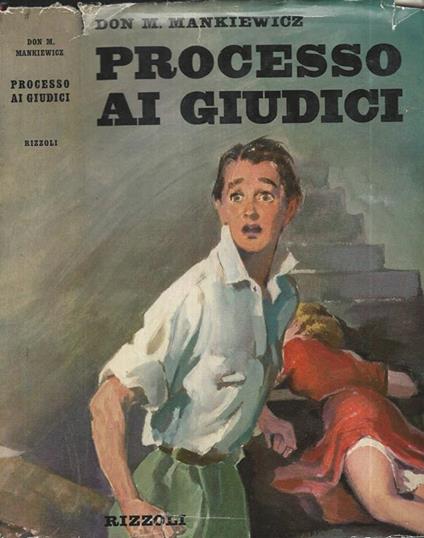 Processo ai giudici - Don M. Mankiewicz - copertina