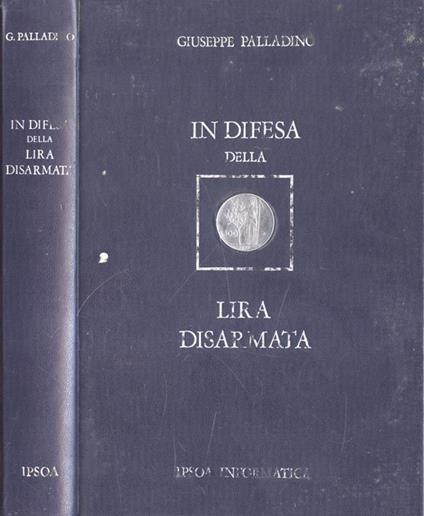 In difesa della lira disarmata - Giuseppe Palladino - copertina