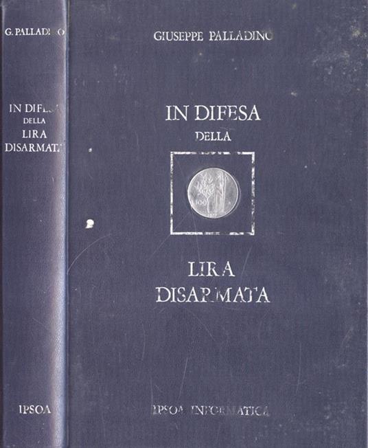 In difesa della lira disarmata - Giuseppe Palladino - copertina