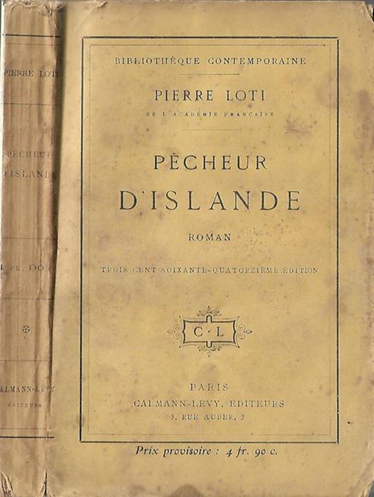 Pecheur d’Islande - Pierre Loti - copertina