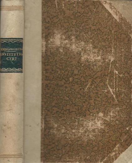 Xenophontis institutio Cyri recensuit Arnoldus Hug - Senofonte - copertina