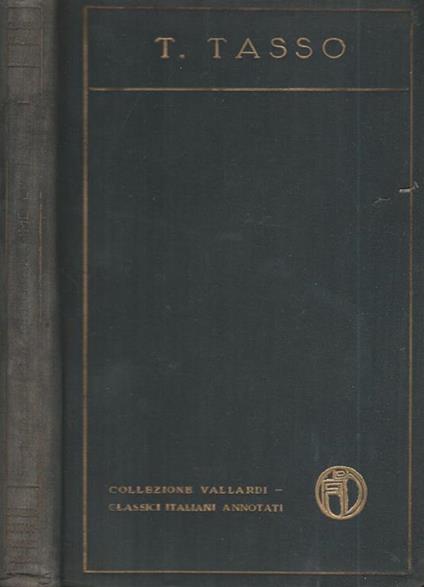 La Gerusalemme liberata - Torquato Tasso - copertina