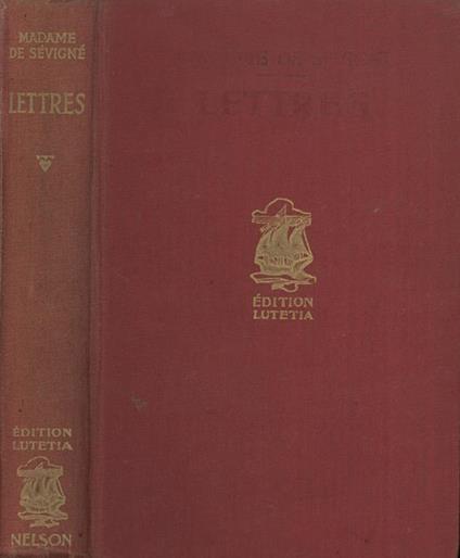 Lettres choisies - copertina