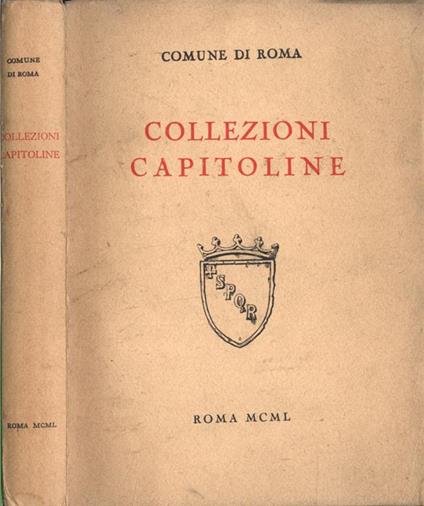 Collezioni capitoline - copertina