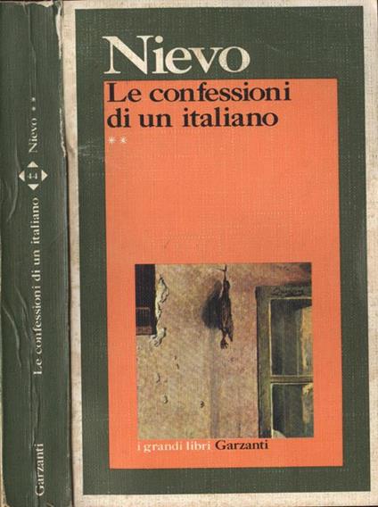 Le confessioni di un italiano Vol. II - Ippolito Nievo - copertina