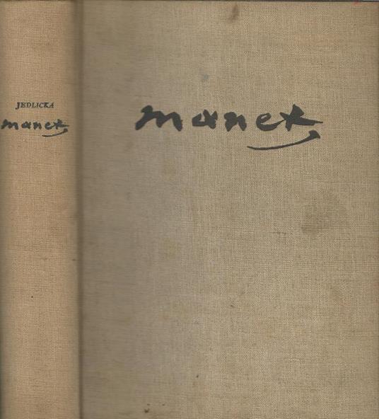 Edouard Manet - Gotthard Jedlicka - copertina