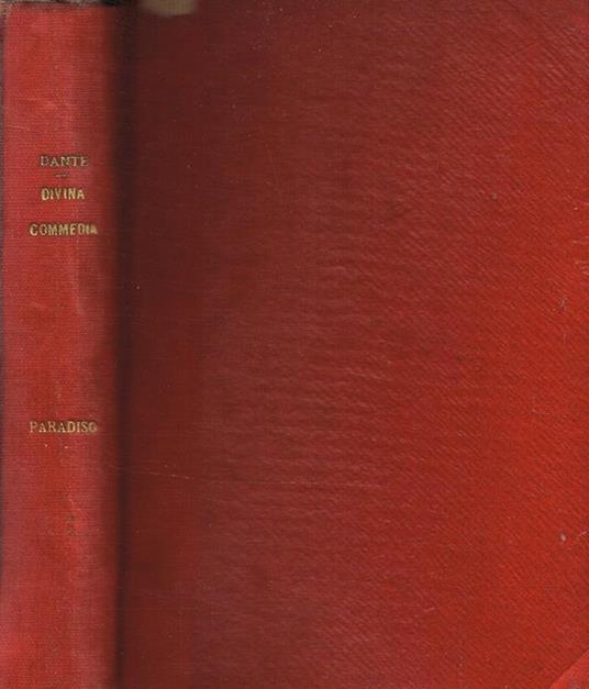 Divina Commedia. Paradiso - Dante Alighieri - copertina