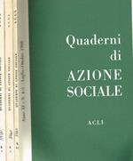 Quaderni di azione sociale. Rivista bimestrale anno XI n.4-5 6 7