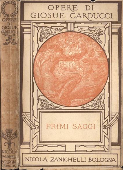 Primi saggi - Giosuè Carducci - copertina