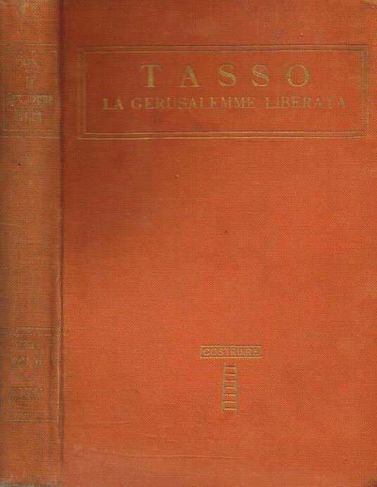 La Gerusalemme liberata - Tasso - copertina