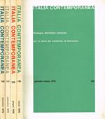 Italia Contemporanea. Rassegna dell'Istituto nazionale per la storia del movimento di liberazione. Anno XXVIII