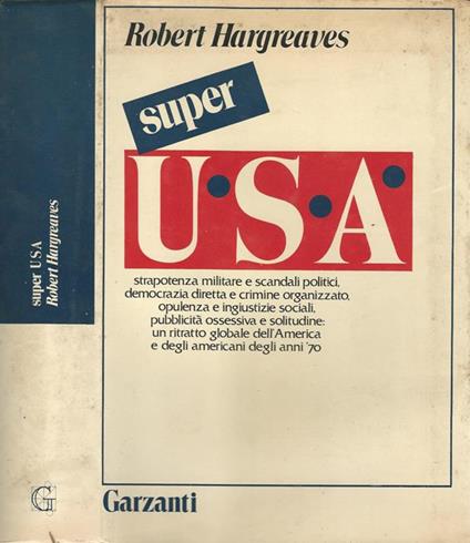 Super U.S.A. - Robert Hargreaves - copertina