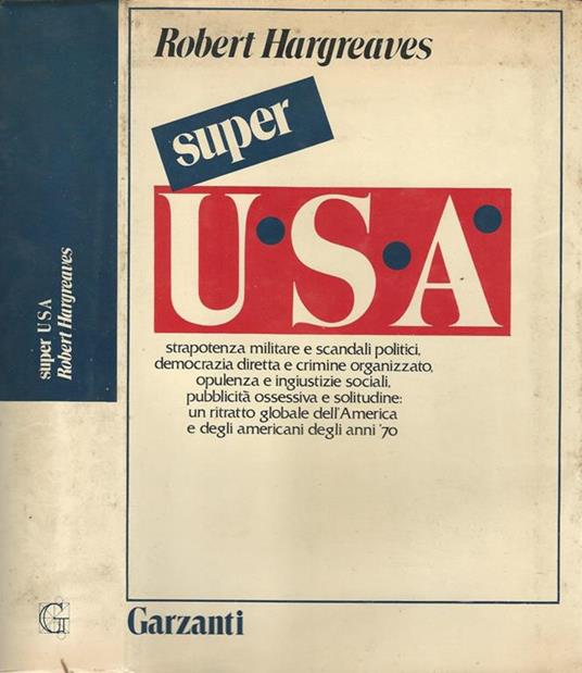 Super U.S.A. - Robert Hargreaves - copertina