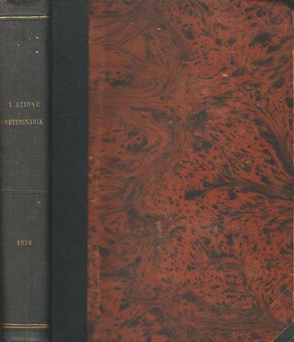 L' azione veterinaria Anno VII dal numero 1 al numero 24 - copertina