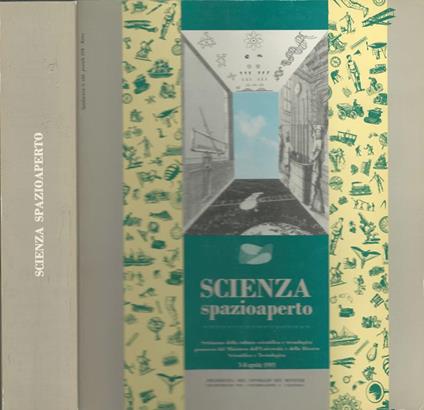 Scienza spazioaperto. Settimana della cultura scientifica e tecnologica 3-8 aprile 1995 - copertina