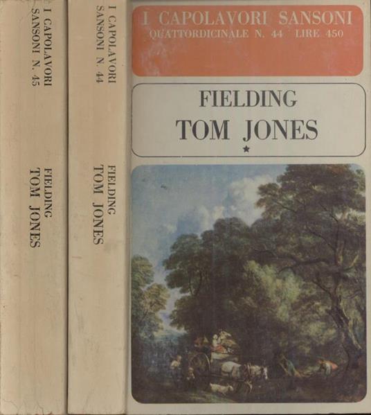 Tom Jones. Storia di Tom Jones un trovatello - Henry Fielding - copertina