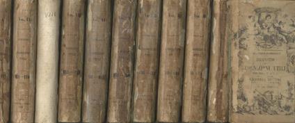 Dizionario di cognizioni utili specialmente alla studiosa gioventù italiana d'ambo i sessi - Nicomede Bianchi - copertina