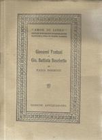 Giovanni Fontani e Gio. Battista Boschetto. Contributo alla storia della tipografia pisana del secolo XVII