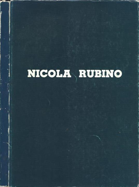 Nicola Rubino - copertina