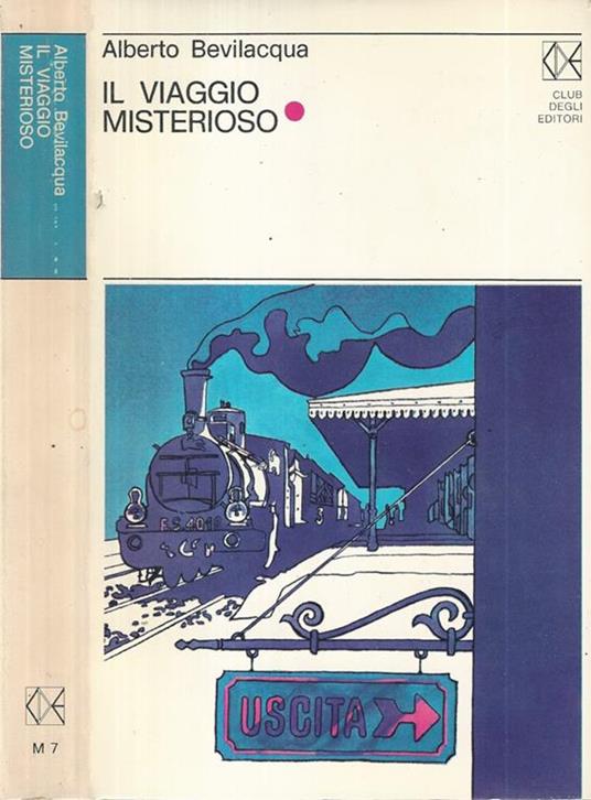 Il viaggio misterioso - Alberto Bevilacqua - copertina