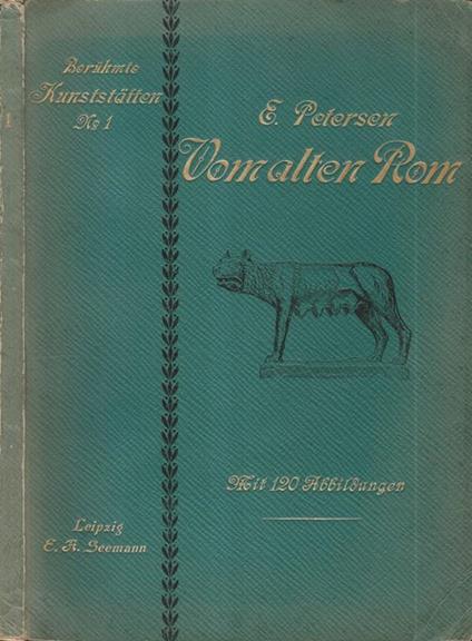 Vom alten Rom - Erik Peterson - copertina