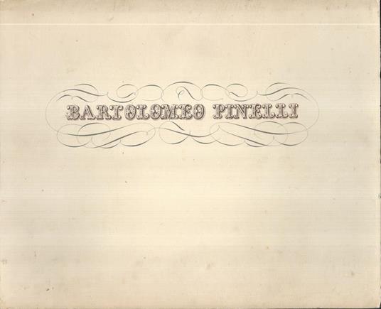 Costumi romani. 15 disegni - Bartolomeo Pinelli - copertina