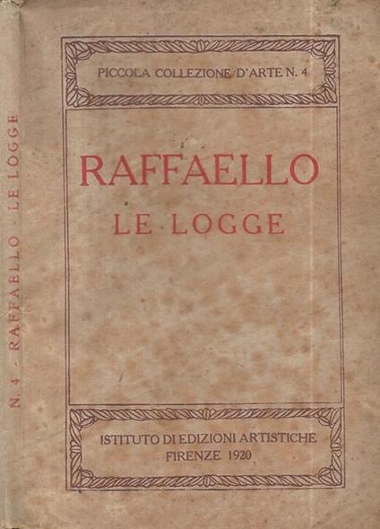 Raffaello. Le Logge - copertina