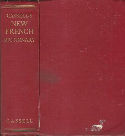 Cassell's new french-english english-french dictionary - copertina