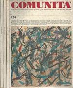 Comunità Anno 1968-N° 151, 152, 153. Rivista bimestrale di informazione culturale