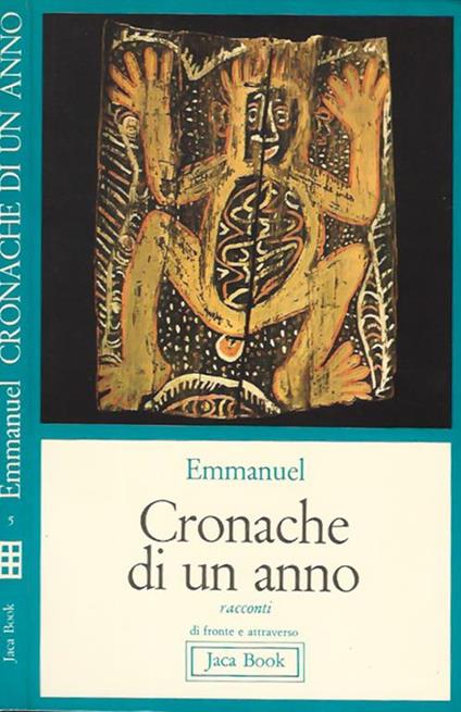 Cronache di un anno - copertina