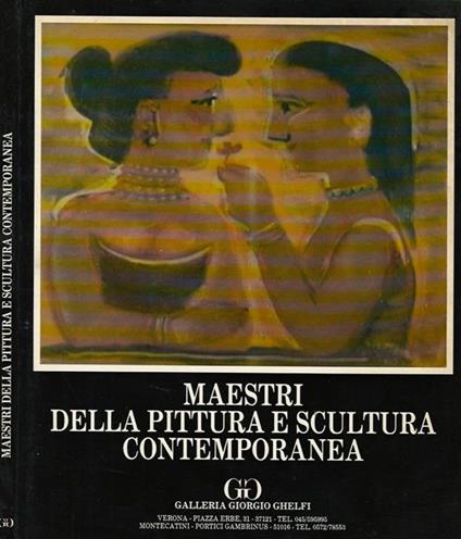 Maestri della pittura e scultura contemporanea - copertina