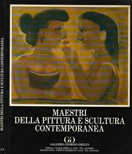 Maestri della pittura e scultura contemporanea - copertina