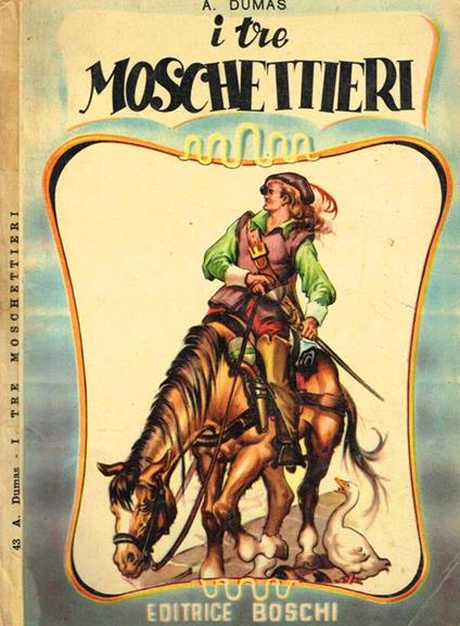 I tre moschettieri - Alexandre Dumas - copertina