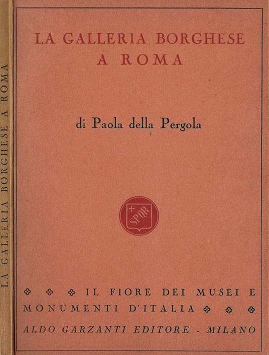 La galleria borghese a Roma - Paola Della Pergola - copertina