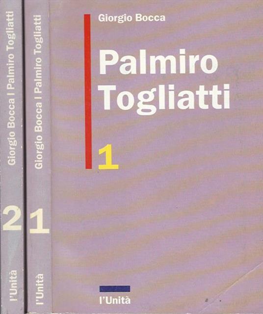 Palmiro Togliatti - Giorgio Bocca - copertina
